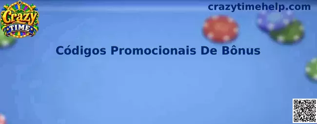Códigos Promocionais de Bônus