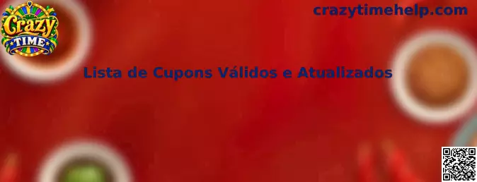 Lista de Cupons Válidos e Atualizados