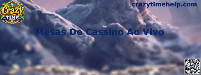 Mesas de Cassino Ao Vivo