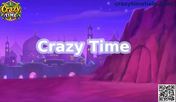 Crazy Time ao vivo em formato de game show com roda de bônus