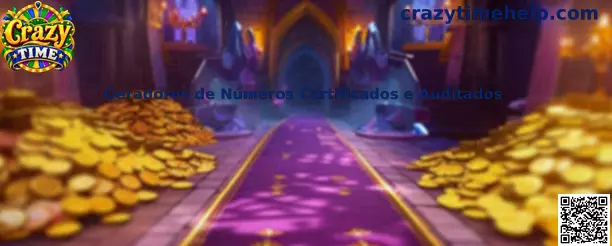 Geradores de Números Certificados e Auditados em Crazy Time