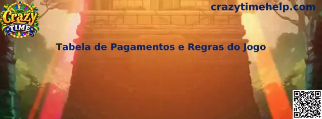 Tabela de Pagamentos e Regras do Jogo Crazy Time